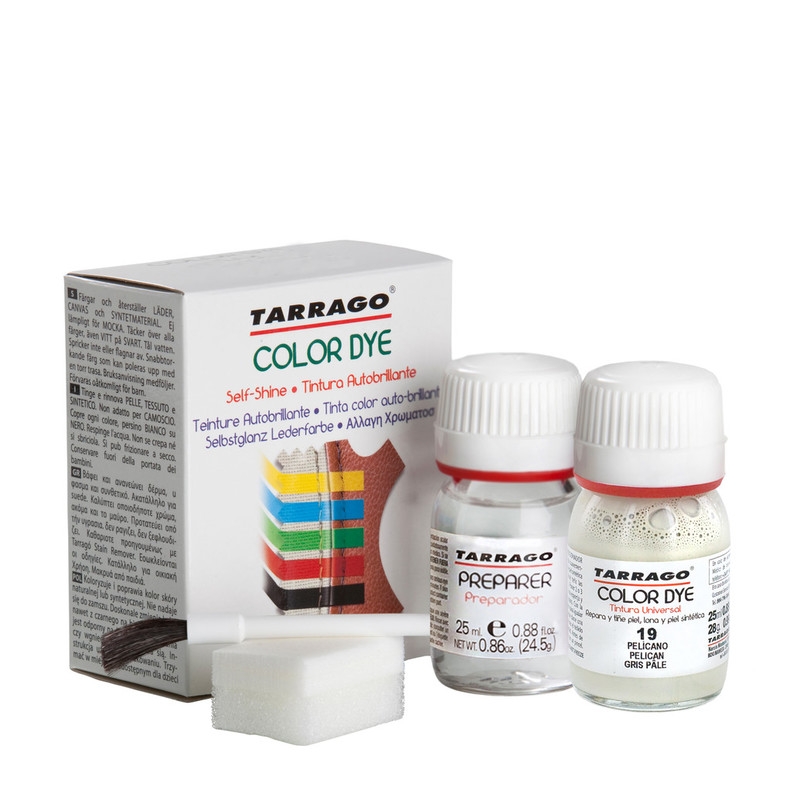 

Бежево-серая краска для обуви Tarrago Self Shine Color Dye Doble, 25 + 25 мл