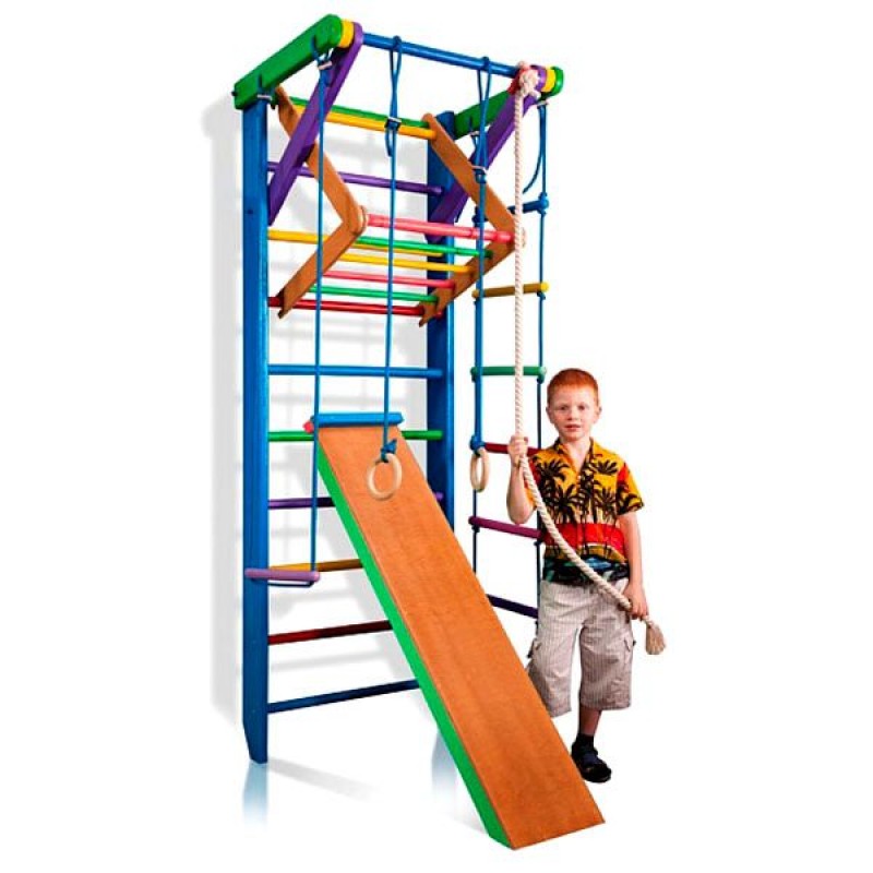 

Шведская стенка PLAYBABY (Радуга), код: SB-R3-220