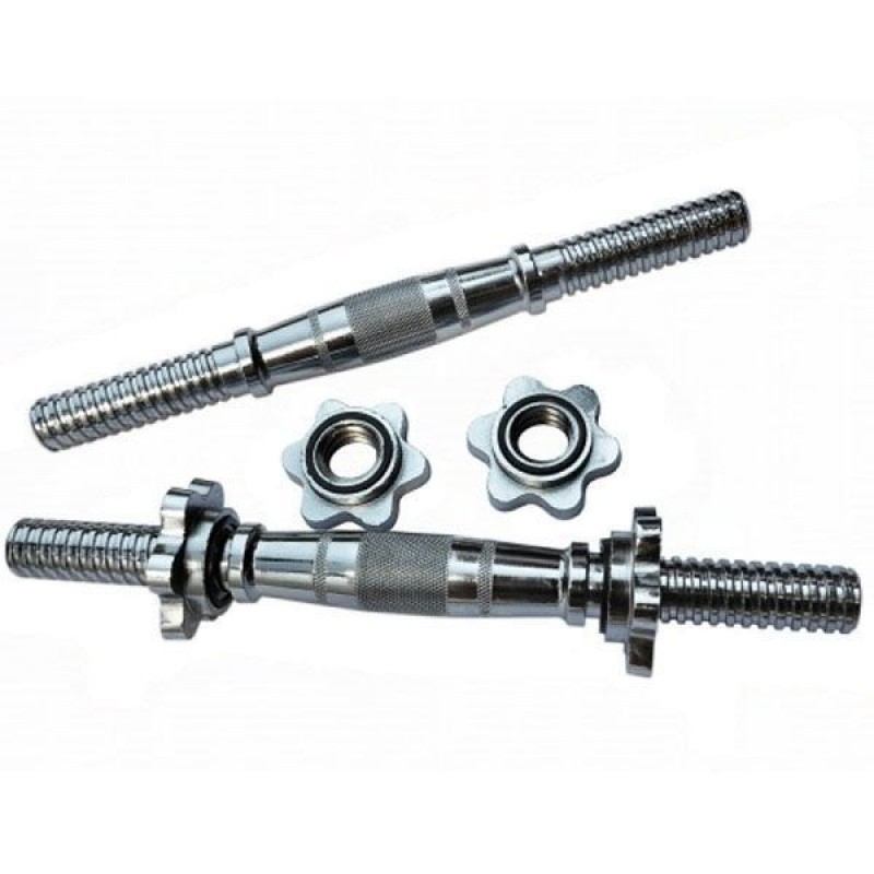 

Ручка гантельная с замками Alex D=25 mm (2 шт.), код: DB-05
