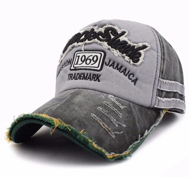 

Бейсболка Joymay RockShark Grey