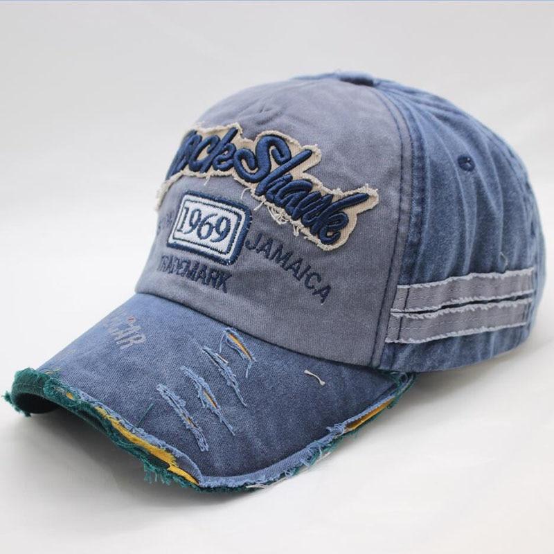 

Бейсболка Joymay RockShark Blue