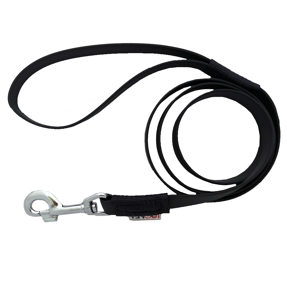

Поводок IQ PET биотановый с ручкой 3,0 м 19 мм Черный (iq-106/30/BL)