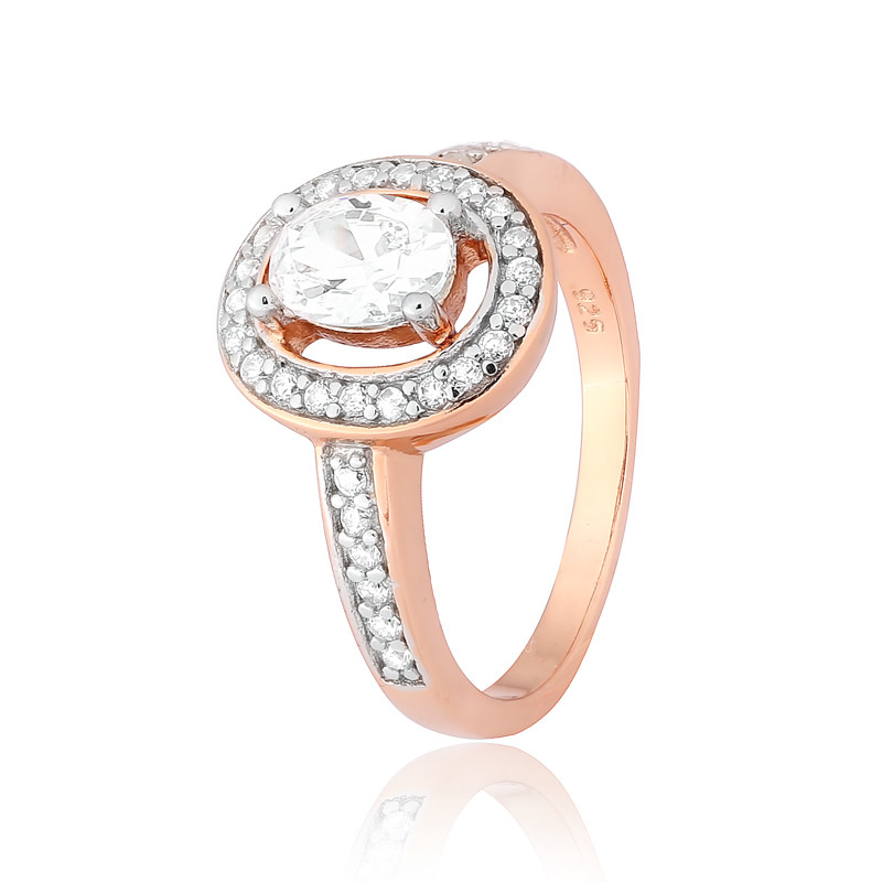 

Серебряное кольцо Сильвекс 925 17,4 (КК3Ф/482-З)