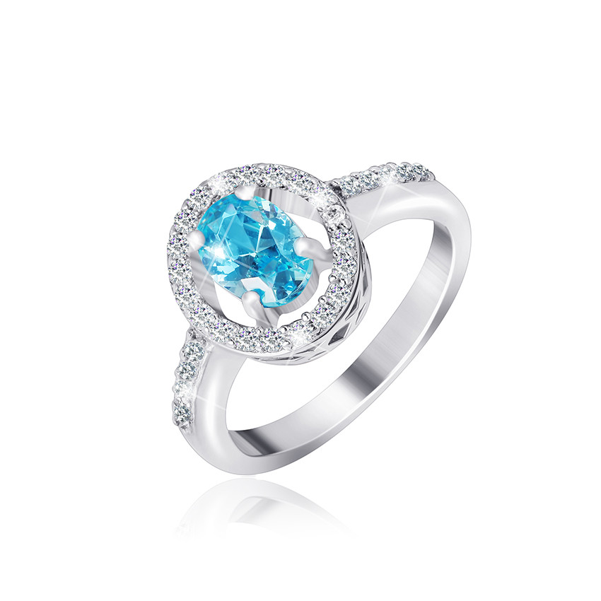 

Серебряное кольцо Сильвекс 925 18,7 (КК2ФТ/384-М)
