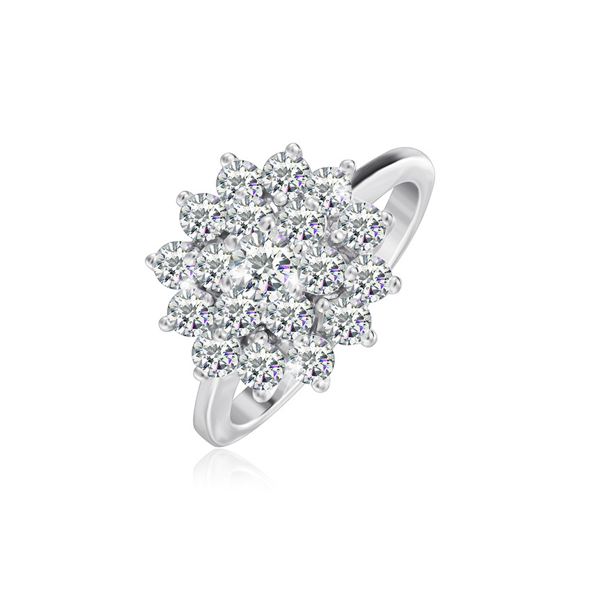 

Серебряное кольцо Сильвекс 925 17,5 (К2Ф/344-17,5)