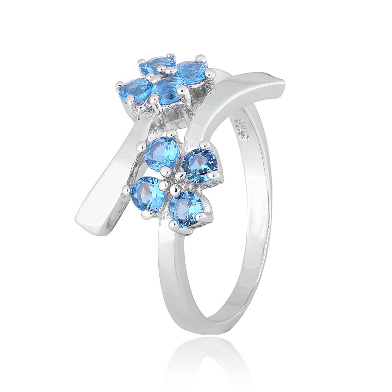 

Серебряное кольцо Сильвекс 925 18,5 (К2ФЛТ/304-18,5)