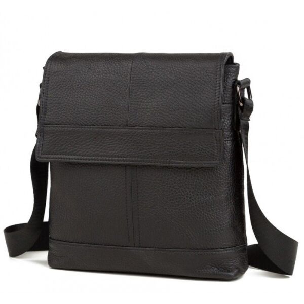 

Мужская кожаная сумка-планшет TIDING BAG m38-3822a Черный