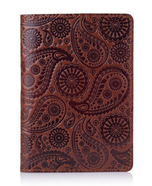 

Обложка-органайзер для документов из кожи HiArt Buta Art PC-03-C19-1436-T004 Коньячный