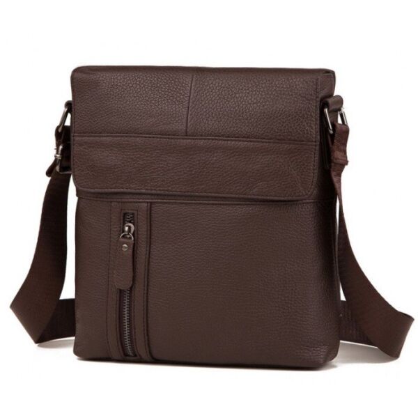 

Мужская кожаная сумка-планшет TIDING BAG m38-1713c Коричневый