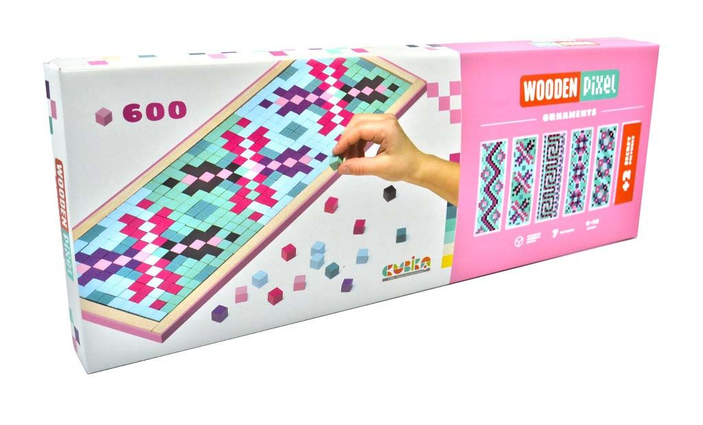 

Мозаїка Wooden Pixel 10 Орнаменти 600 деталей