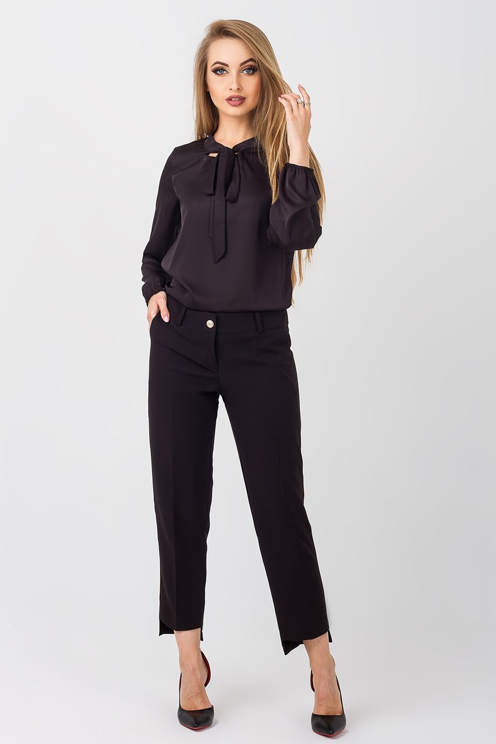 

Брюки Leo-Pride BS2364  черные, Брюки Leo-Pride BS2364 46 черные