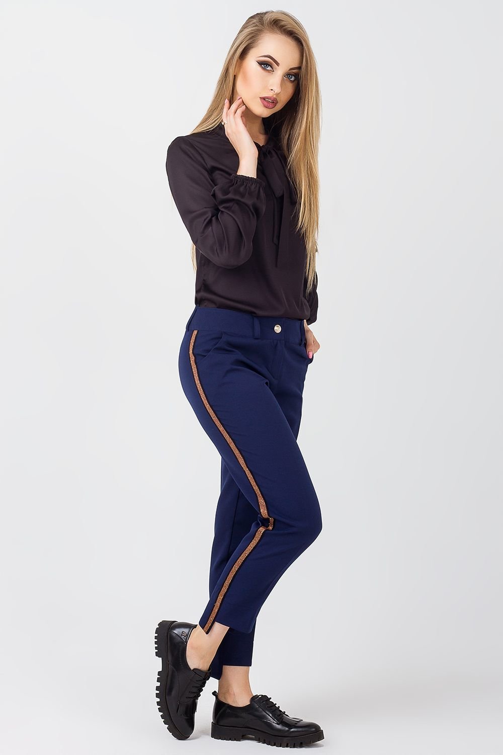 

Брюки Leo-Pride BS2365  синие, Брюки Leo-Pride BS2365 42 синие