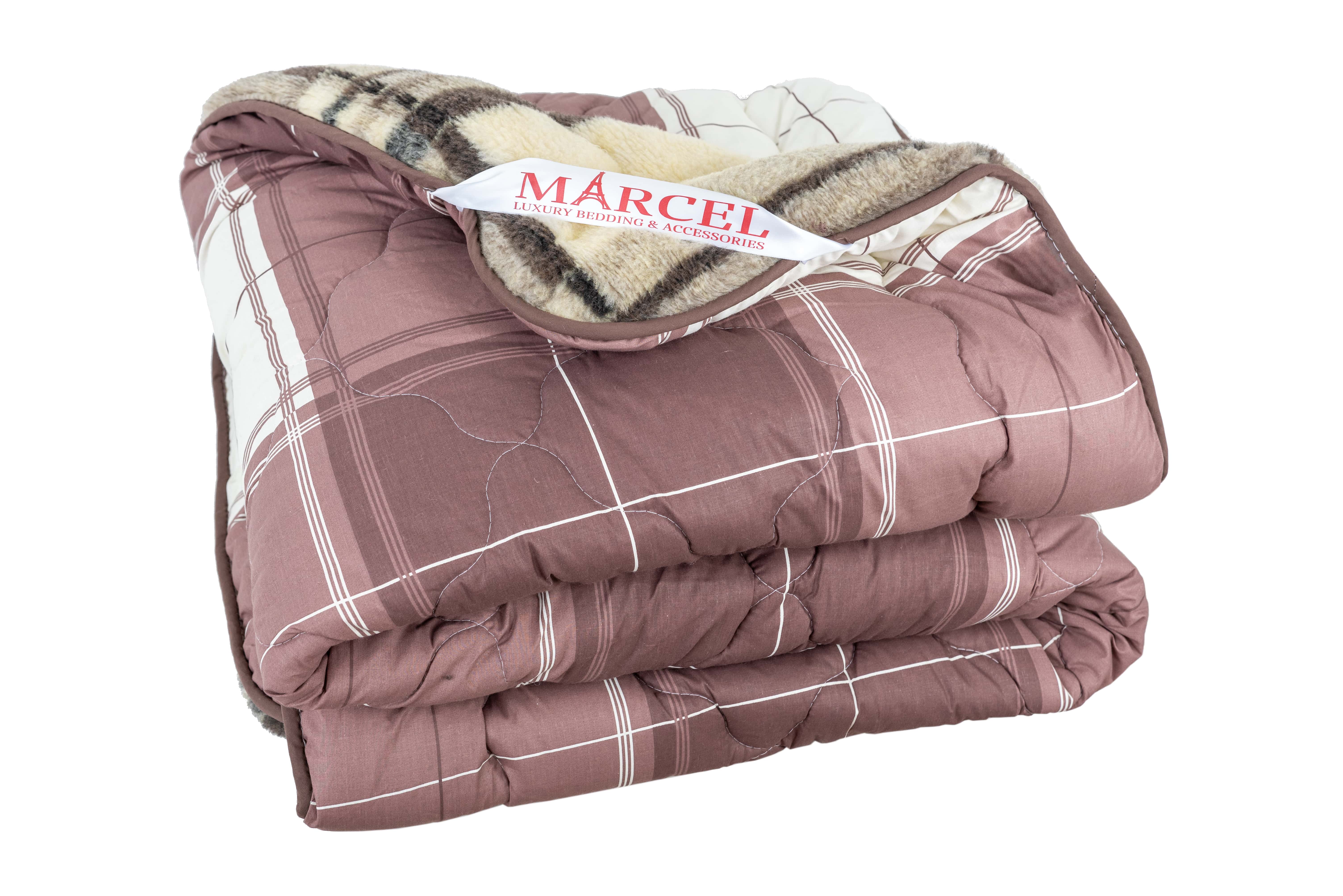 

Одеяло стеганное двухстороннее Marcel 150х210 "Клетка"