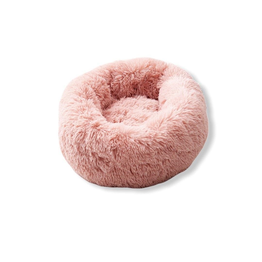 

Подушка-лежак для кошек и собак с ворсом Pets Pillows Розовая диаметр 90 см pink(704)