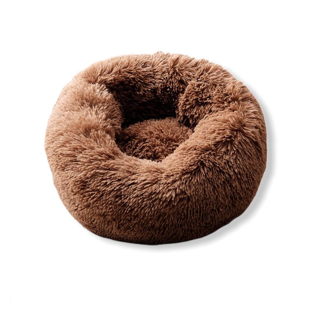 

Подушка-лежак для кошек и собак с ворсом Pets Pillows Коричневый диаметр 50 см brown(501)