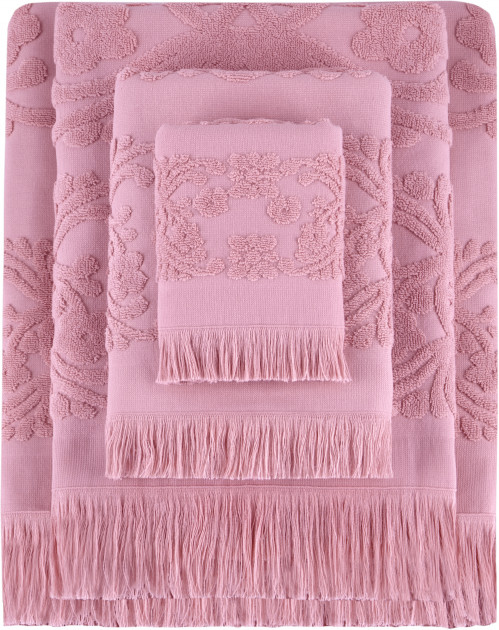 

Полотенце для тела Arya Isabel Soft 100*150 см махровое жаккардовое банное коралловое арт.TR1002489