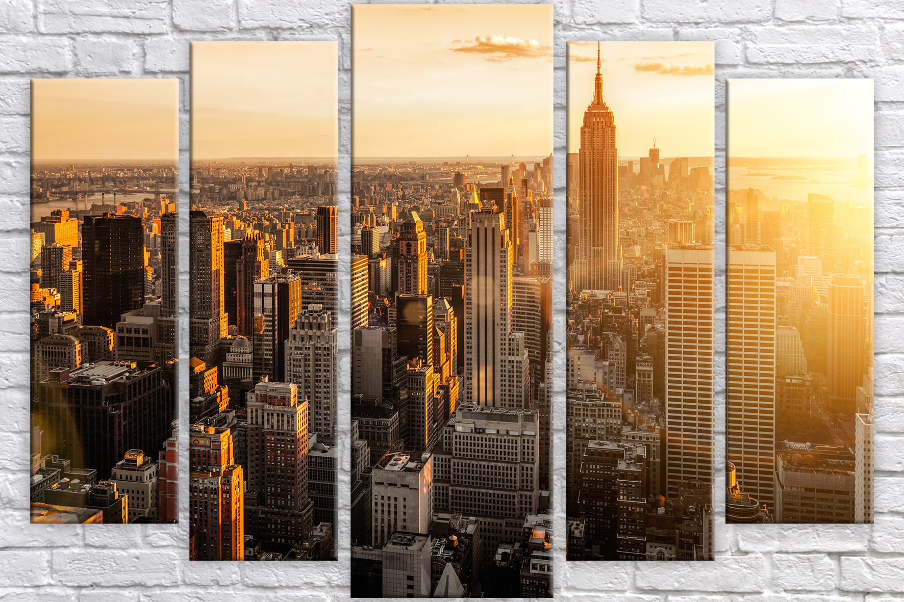 

Картина модульная HolstArt NYC 80*113 см 5 модулей арт.HAB-234