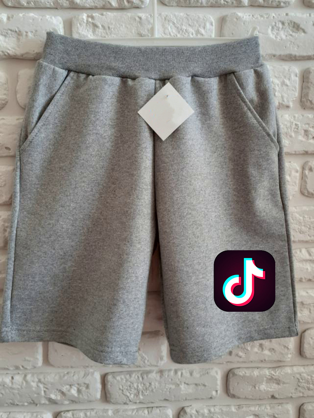 

Шорты ArtSvet Tik Tok (тик ток) Серый 140 см SHSSMTT1O140