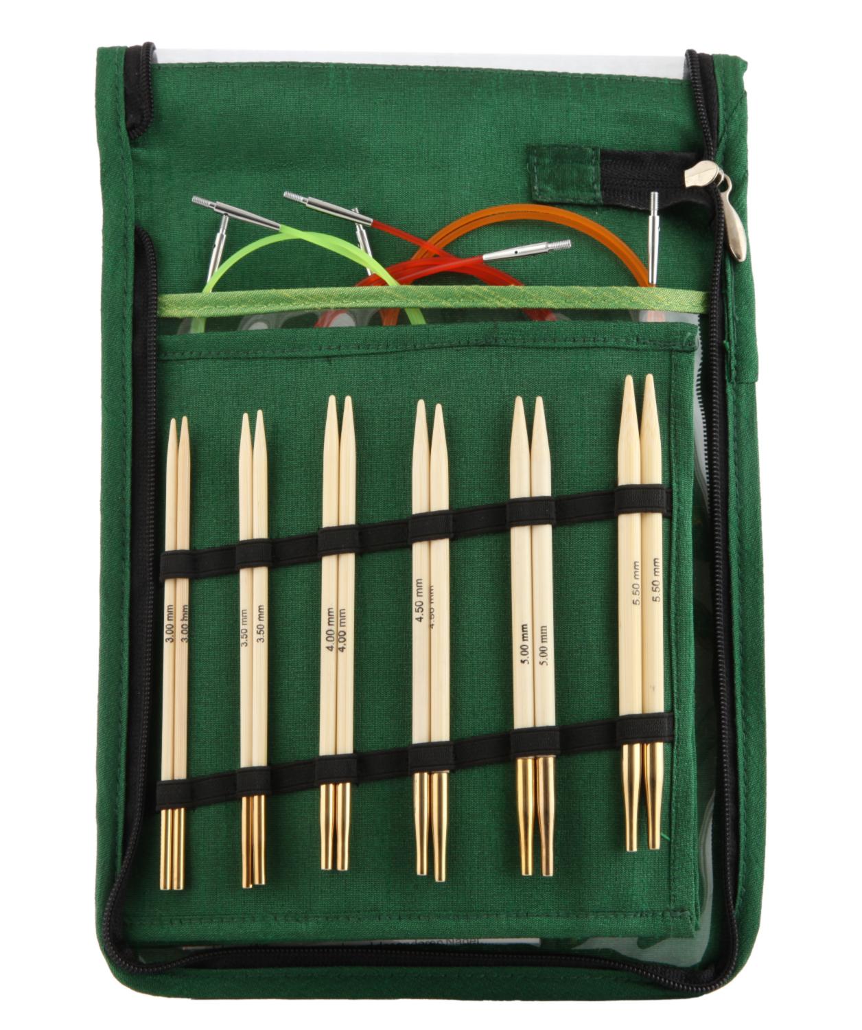 

Набор съёмных спиц Deluxe Bamboo KnitPro 22542