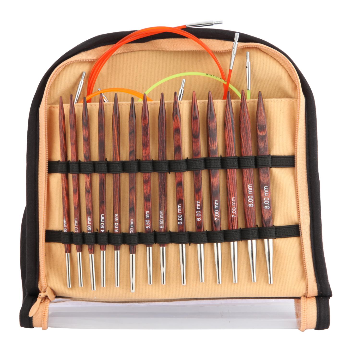 

Набор деревянных съемных спиц Deluxe Cubics Symfonie-Rose KnitPro 25613