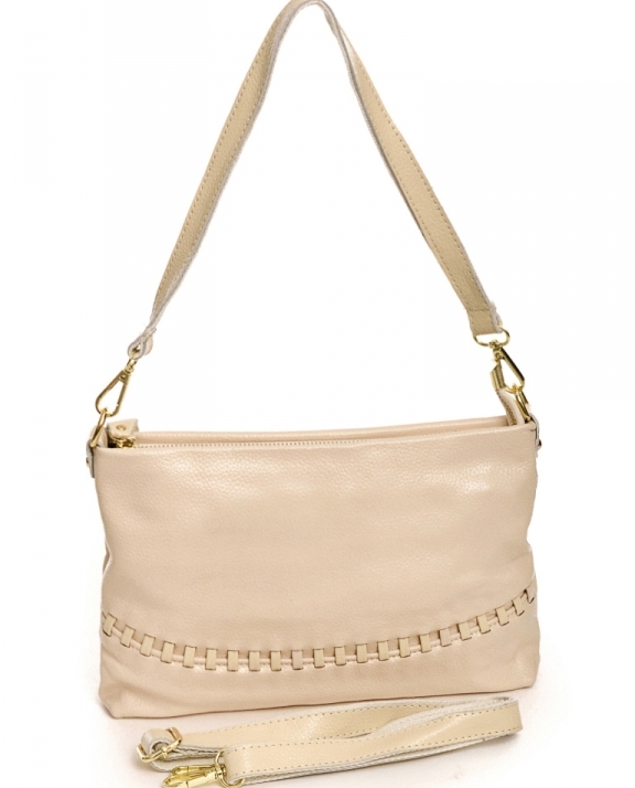 

Клатч женский кожаный "Laras" 2900000070387 Бежевый