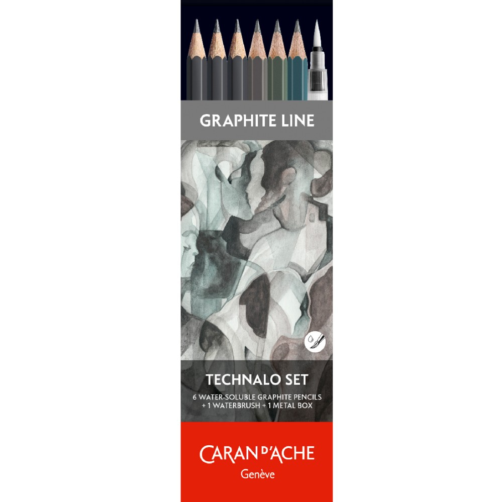 

Набір Caran d'Ache Artist Technalo для нарисів Металевий бокс, 7 предметів (7630002339773)