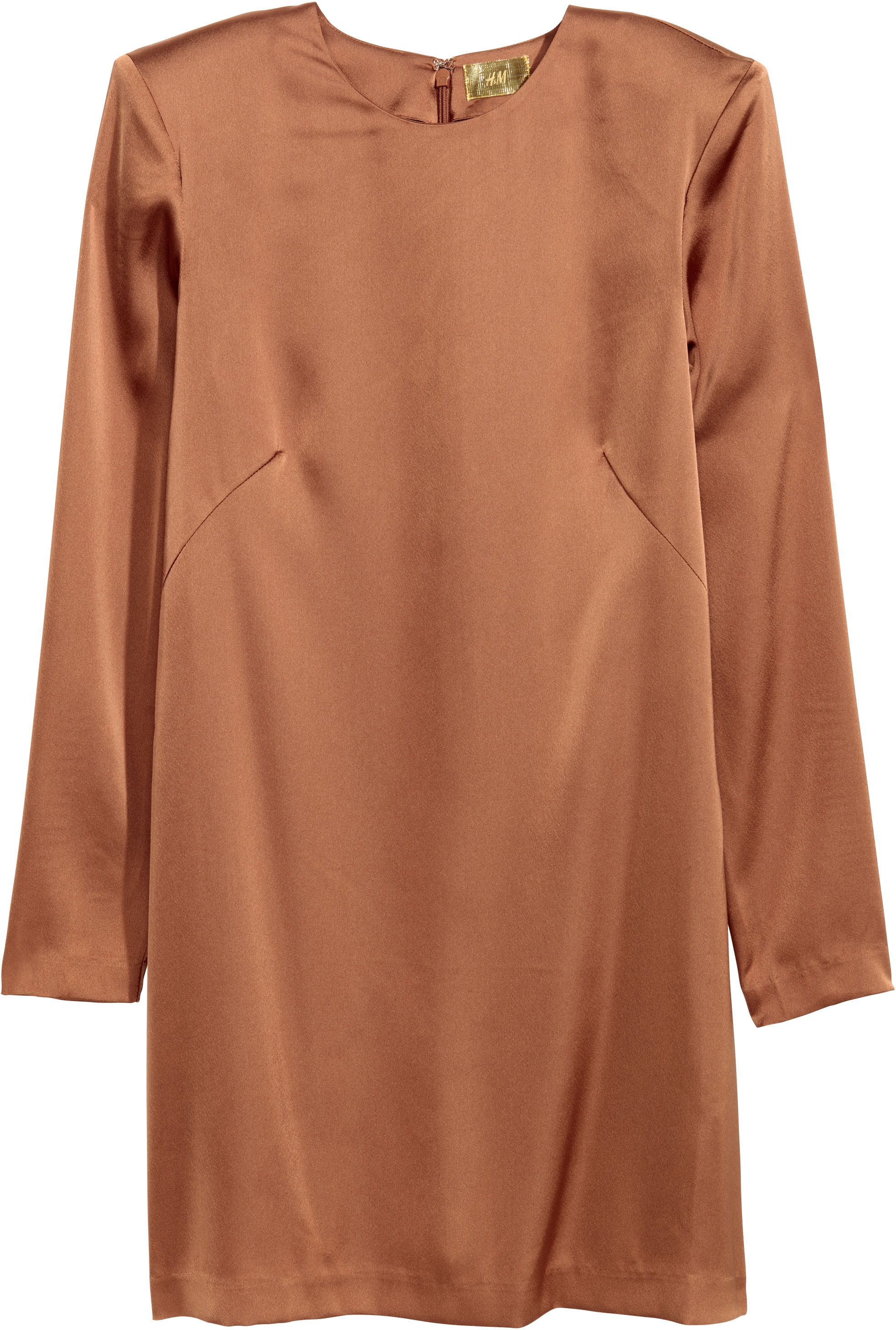 Акция на Платье H&M XAZ175551QMUF 36 Светло-коричневое (DD8000002338059) от Rozetka UA