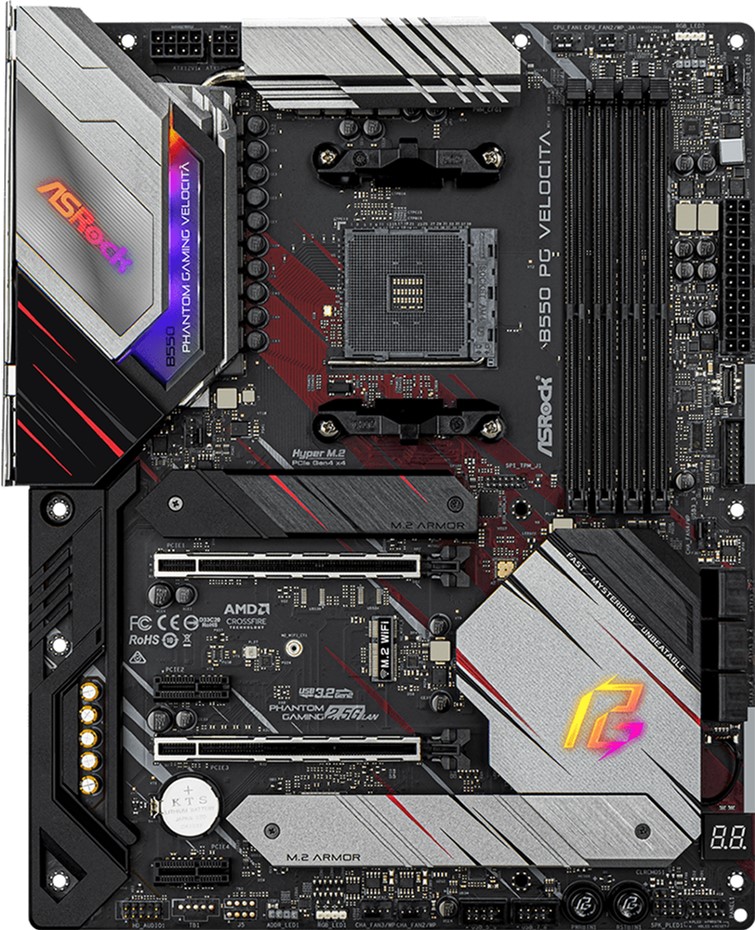 

Материнская плата ASRock B550 PG Velocita (sAM4, AMD B550, PCI-Ex16)