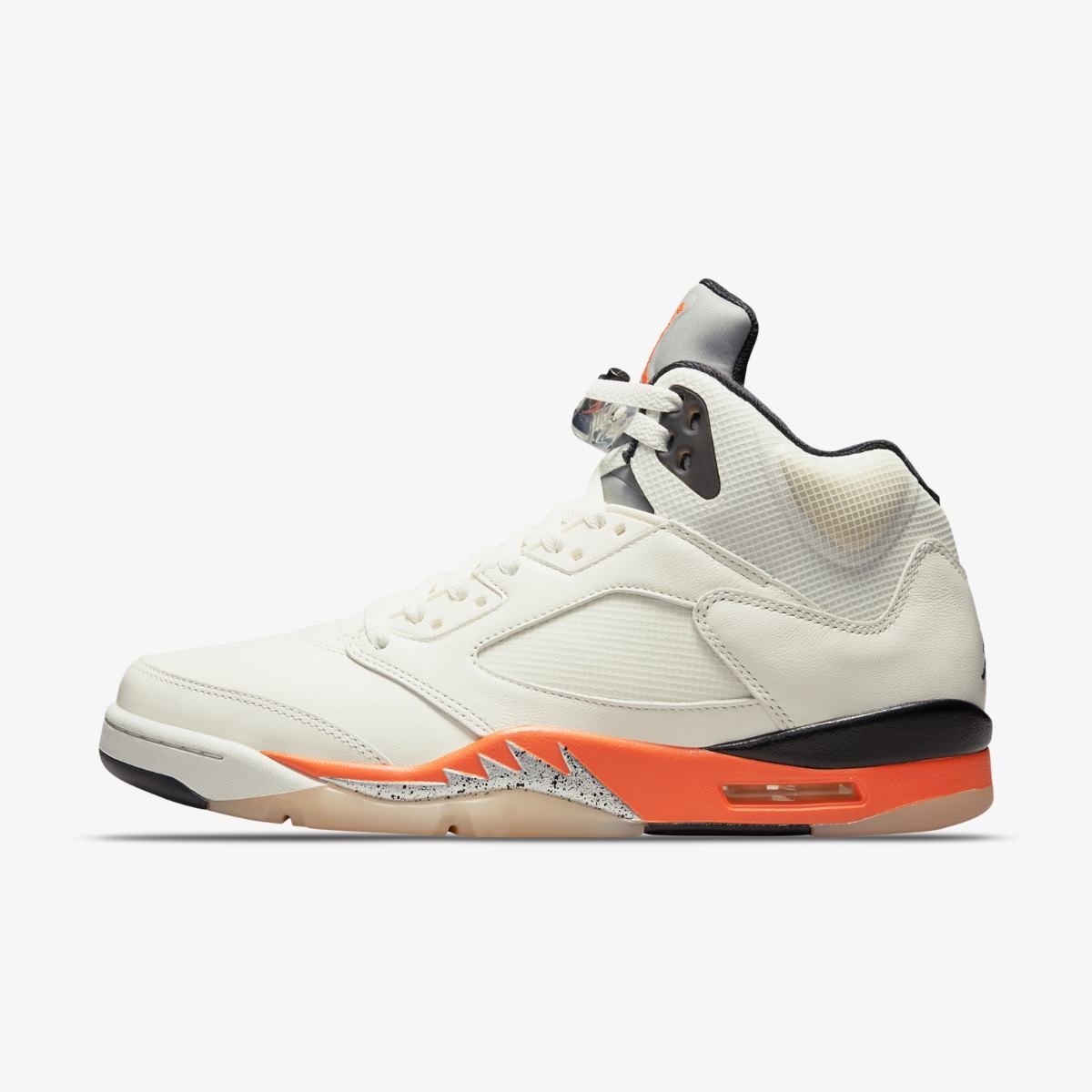 Orange jordan sale 5s