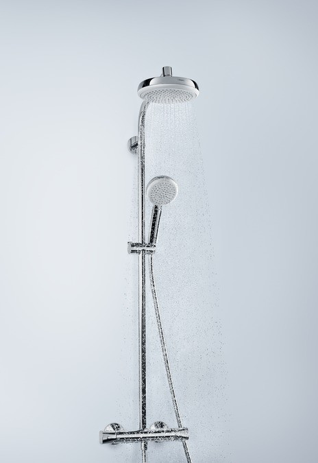 

Душовий гарнітур Hansgrohe Crometta 180 1jet білий/хром (27266400)