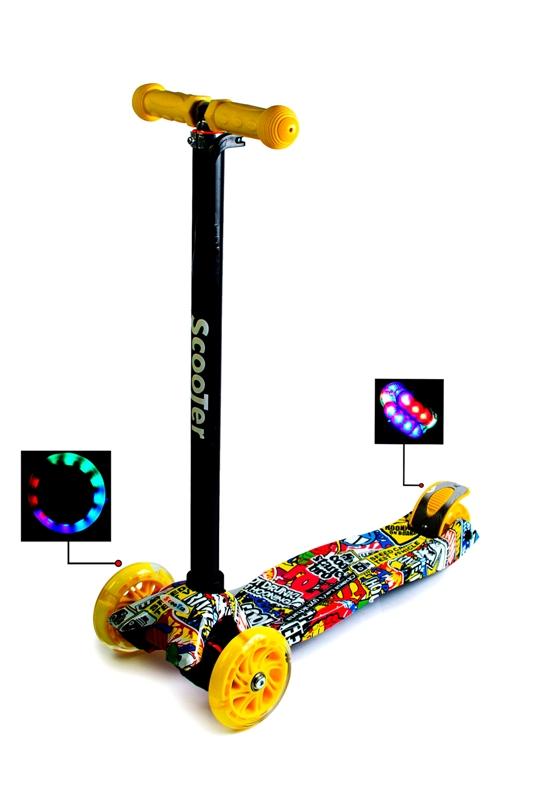 

Детский самокат SCOOTER MAXI Светящиеся колёса INSCRIPTION (SD 941931416)