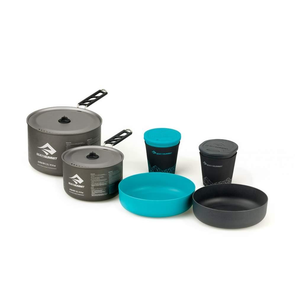 

Набір посуду Sea To Summit Alpha Cookset 2.2 Pacific Blue/Grey (STS APOTACKSET2.2)