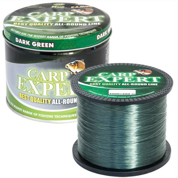 

Леска фидерная Carp Expert Dark Green 1200 м 0.35 мм 16.4 кг