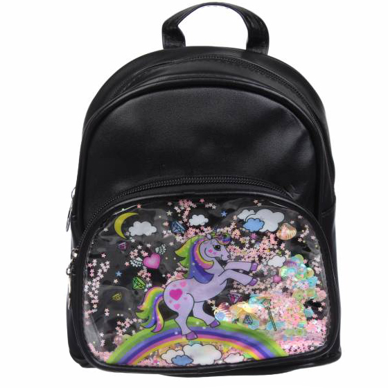 

Рюкзак детский для девочек Cappuccino Toys CT83-2960 черный