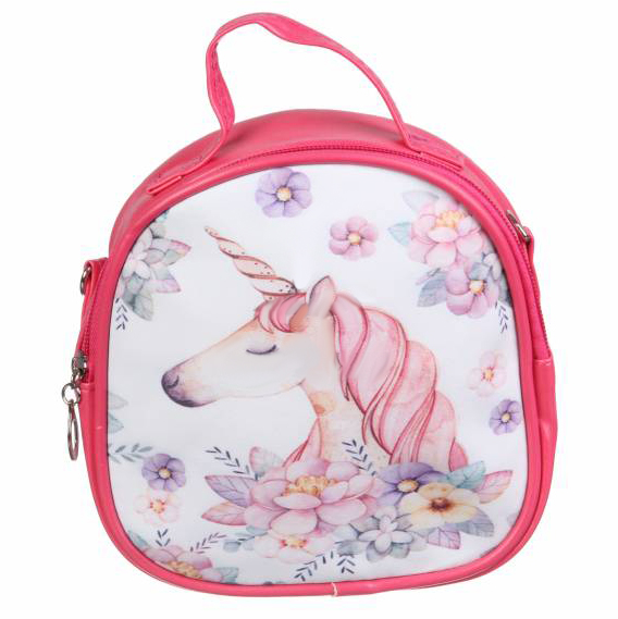 

Рюкзак-сумка Единорог для девочек Cappuccino Toys CT83-3066 темно-розовый