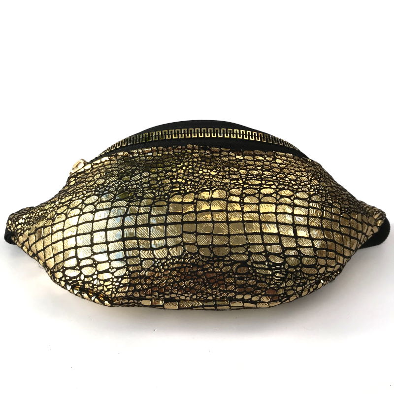 

Бананка на пояс женская Fantasy Accessories текстиль чешуя золото
