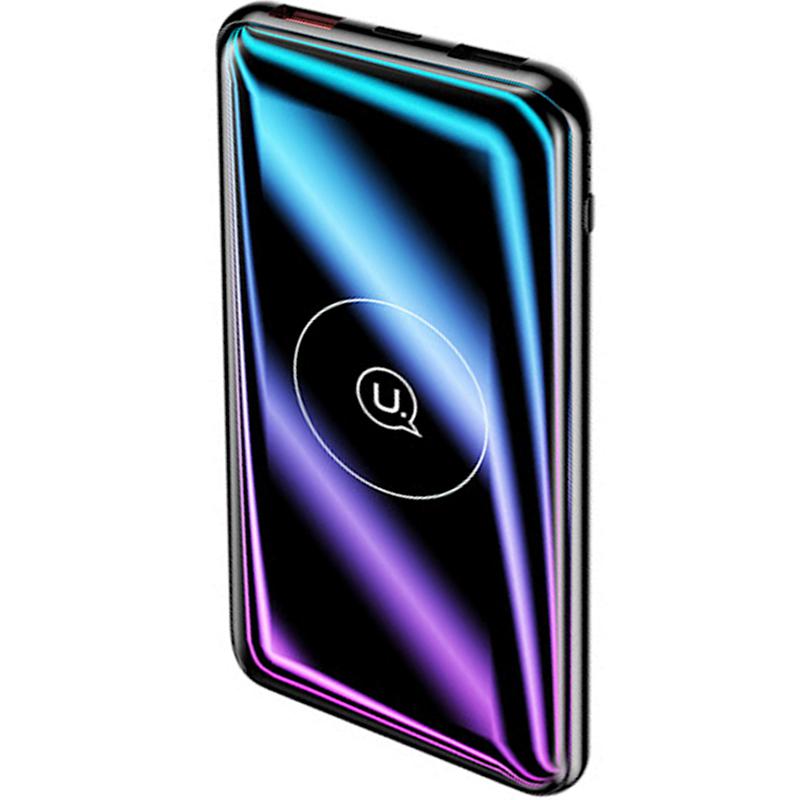 

УМБ Power Bank Usams PB27 QC3.0 Wireless Fast Charging 10000mAh Black US-CD88