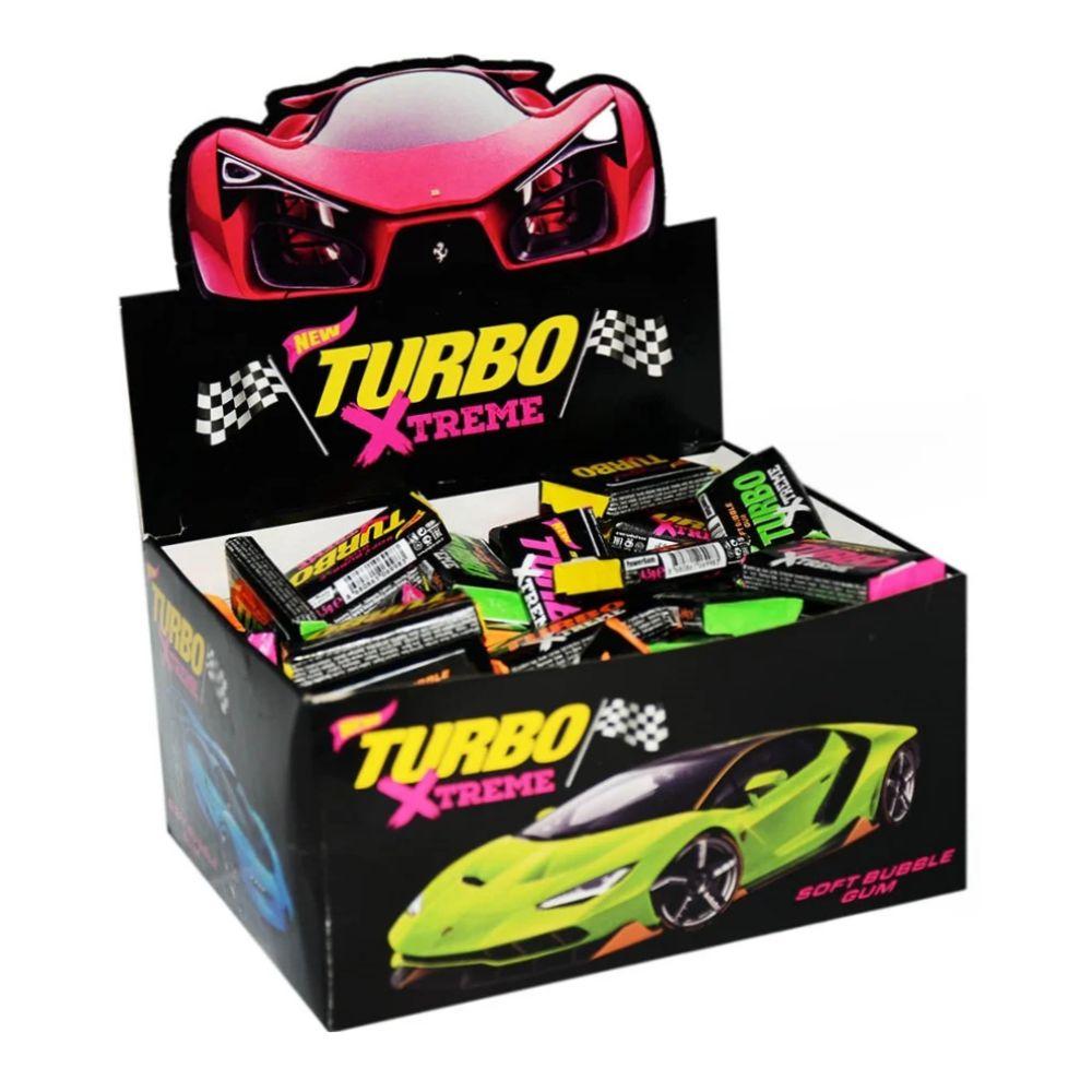 Жевательная резинка Turbo Xtreme, жвачки турбо экстрим 100 шт от ...
