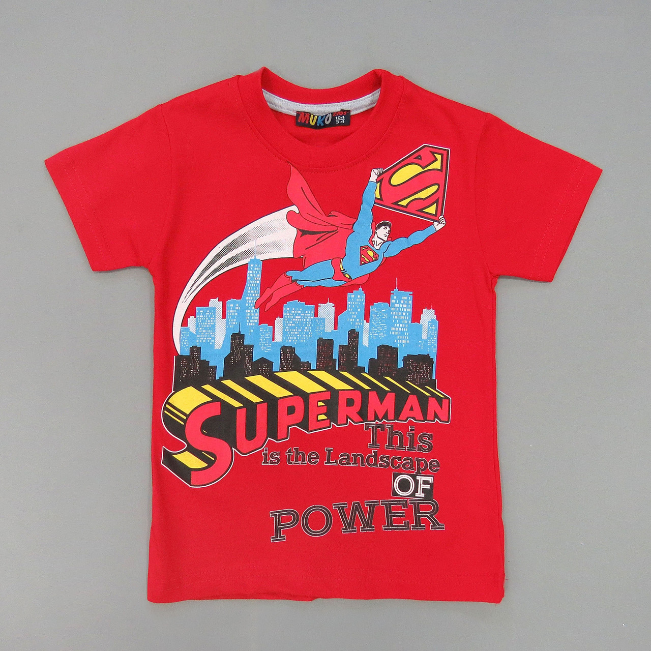 

Футболка Superman MUKO kids для мальчика 104 см Красная 14210