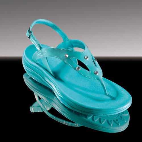 

Босоножки со стразами Swarovski WalkMaxx (Германия) бирюзовые р.39