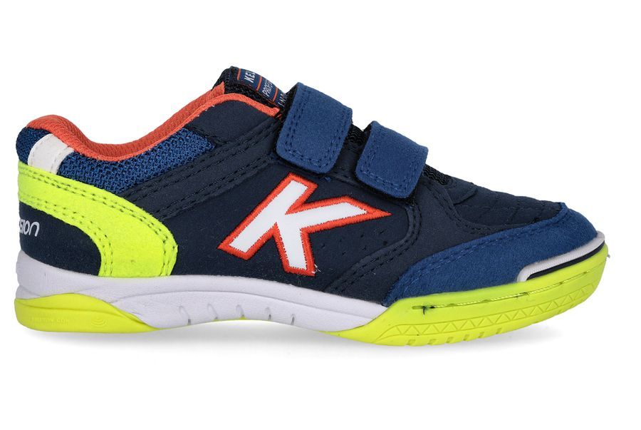 

Детские футзалки (бампы) Kelme PRECISION KIDS V темно-синие с желтым 31 55.807.065