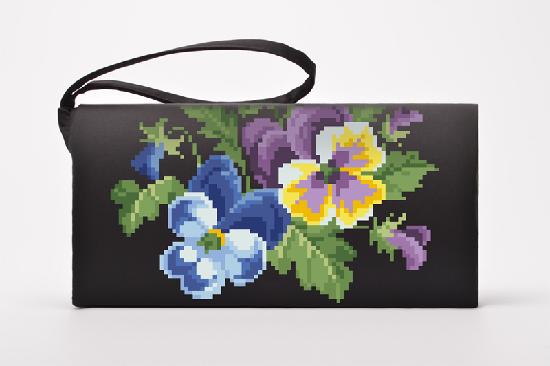 

Набір для вишивки нитками Барвиста Вишиванка заготовки пошитого клатча Братки (КЛ171шЧ1301i)