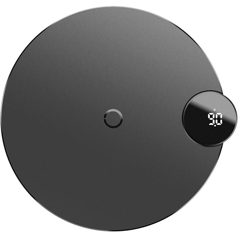 

Беспроводное ЗУ Baseus LED Display Wireless Charger (WXSX-01) Black