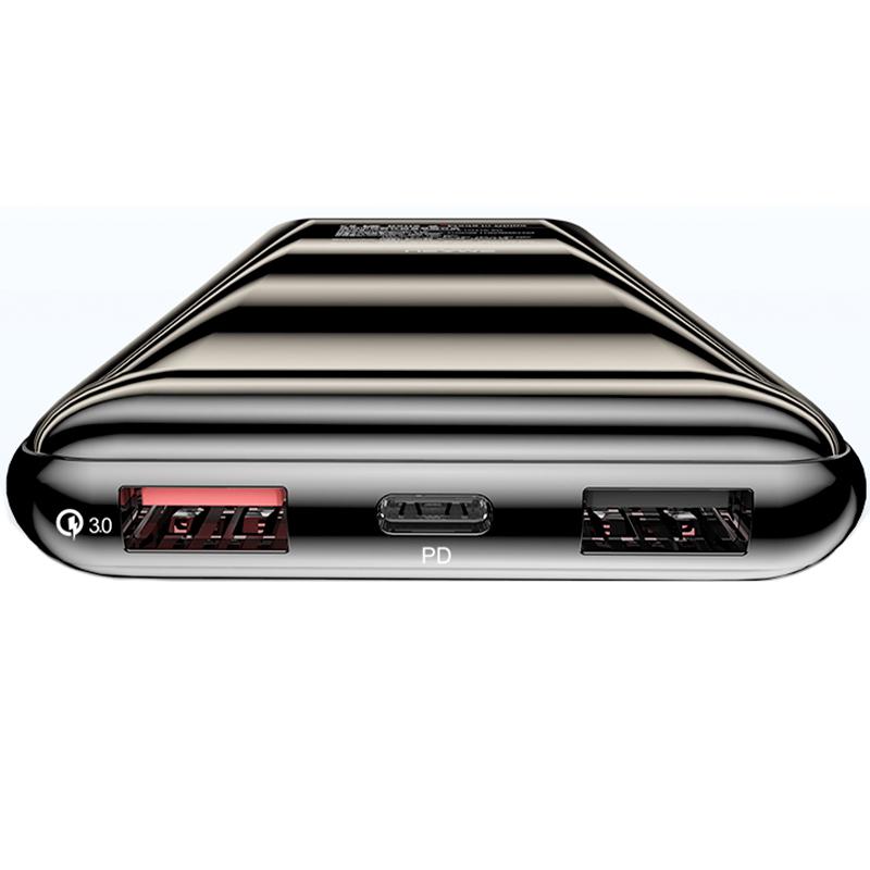 

Дополнительная батарея Usams PB27 QC3.0 Wireless Fast Charging Black (US-CD88)