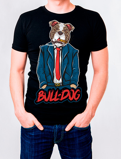 

Футболка чоловіча Файна крамничка "Bull-Dog" Чорний  (53000-306, Футболка чоловіча Файна крамничка "Bull-Dog" Чорний L (53000-306)