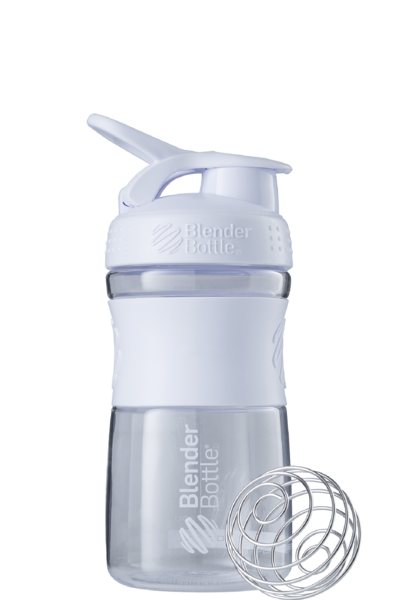 

Спортивная бутылка-шейкер Blender Bottle SportMixer 590 ml White