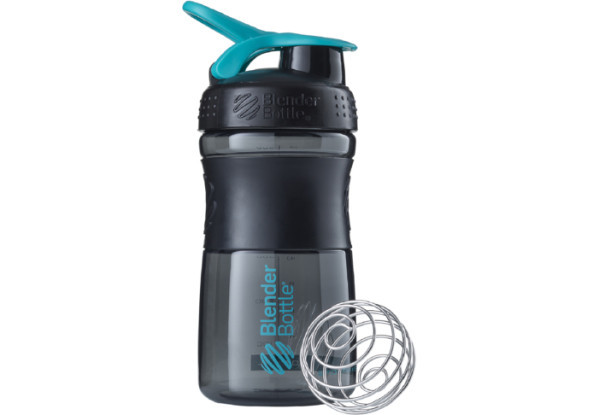 

Спортивная бутылка-шейкер Blender Bottle SportMixer 590 ml Black/Teal