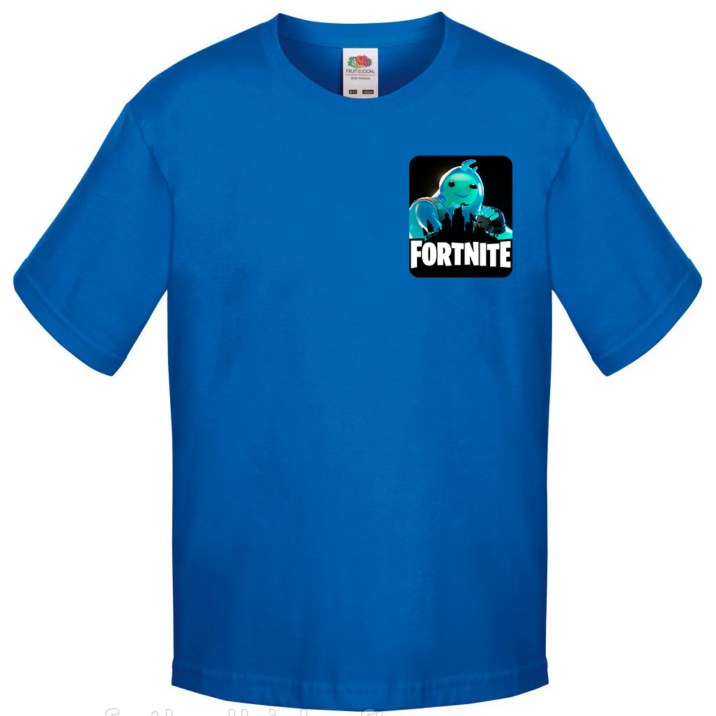 

Футболка Fruit of the Loom fortnite (Пузырь Всплекс Rippley vs Sludge Фортнайт) Синий 116 см Sin4B1RSM116