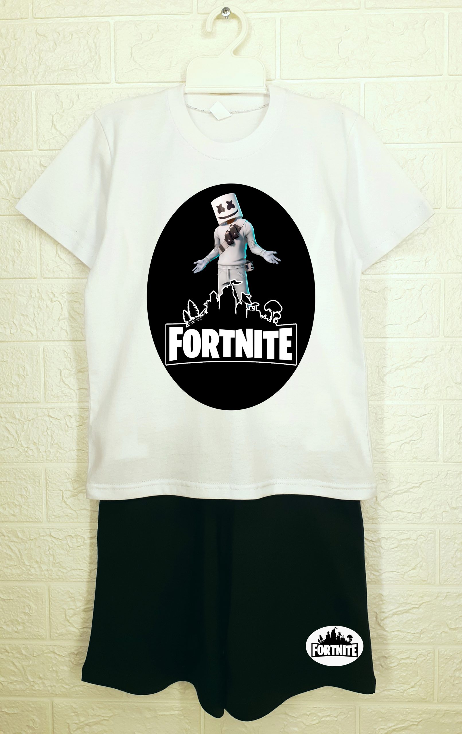 

Костюм ArtSvet Fortnite (Marshmello Маршмелло Фортнайт) 116 cм Белый ARTK3MMM116