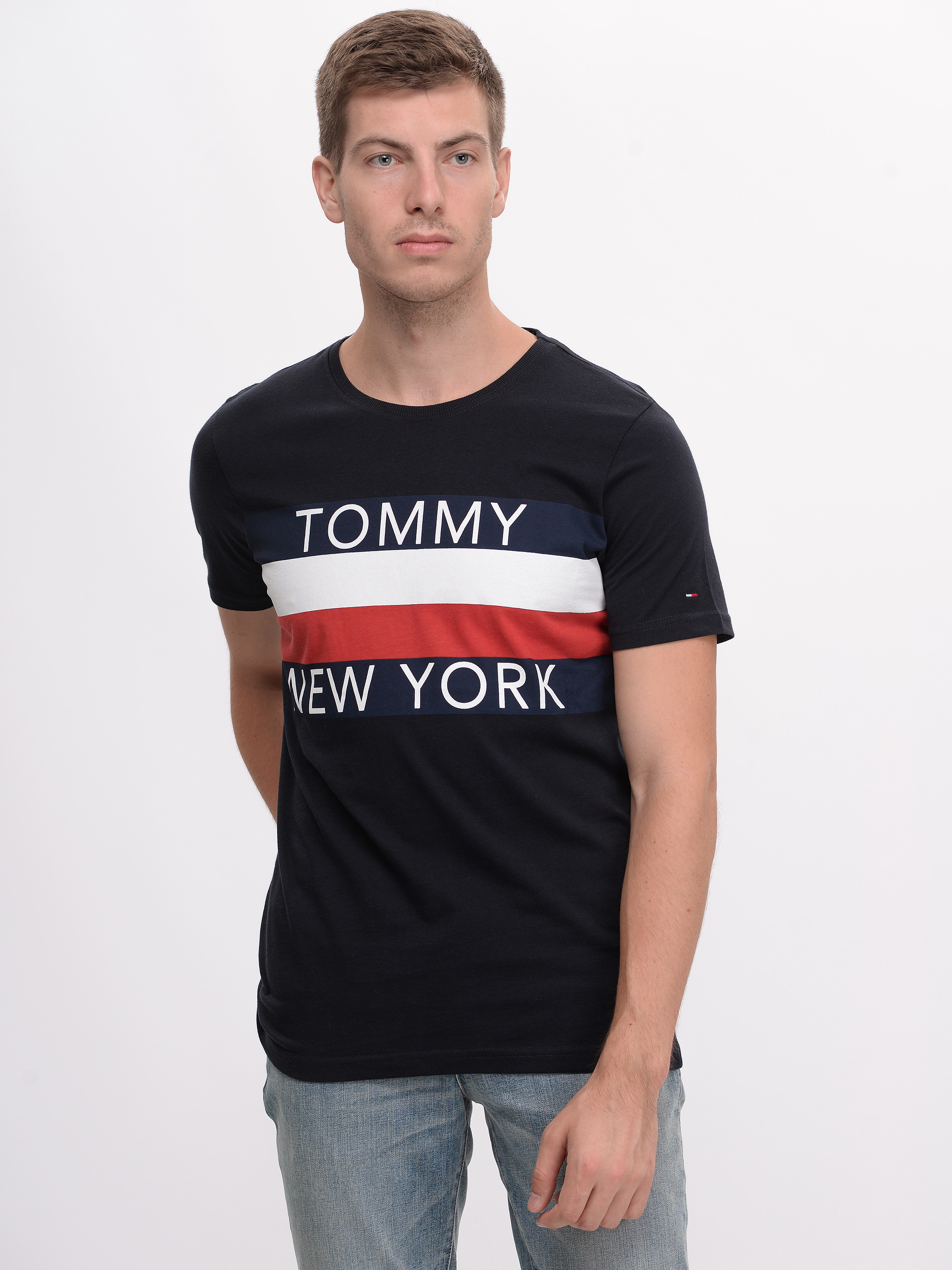 

Футболка Tommy Hilfiger 9551.1 L (48) Темно-синяя